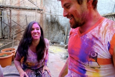 Celebrating Holi in Philadelphia, 2013