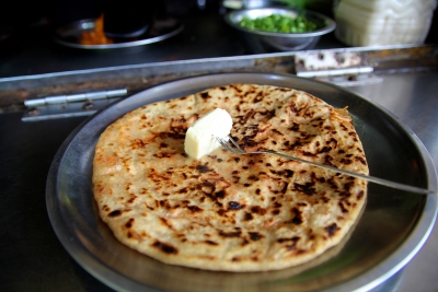 Chicken paratha