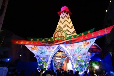 Thai-inspired pandal