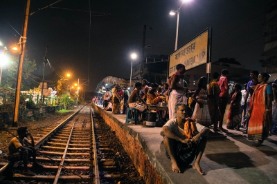 Baghbazaar train tracks