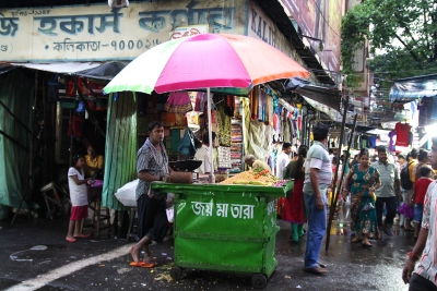 Bhel puri wallah