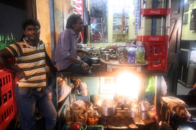 Paan and chai wallah